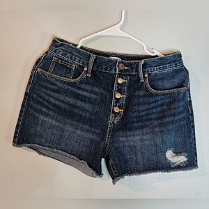 💜Old Navy  Buttonfly Girls Jean Shorts Size 14 plus🩷